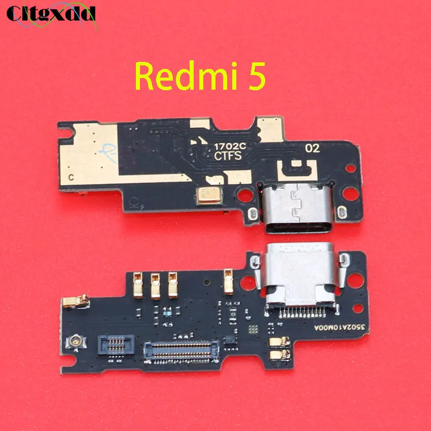 Cltgxdd микрофонный модуль+ USB плата с зарядным портом Flex кабель Разъем для Xiaomi Redmi 1 2 3 3S 4 4A 4X5 5plus 5A 6 6A S2