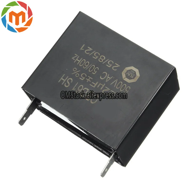 1PC-New-Arrival-CBB61-SH-22uF-MFD-500V-AC-50-60Hz-E232607-Generator-Capacitor-AVR-Capacitors (3)