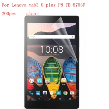 

Transparent Tablet LCD film Screen Protector for Lenovo tab3 8 plus TB-8703F 9H Anti-scratch without retail packing 200pcs/lot