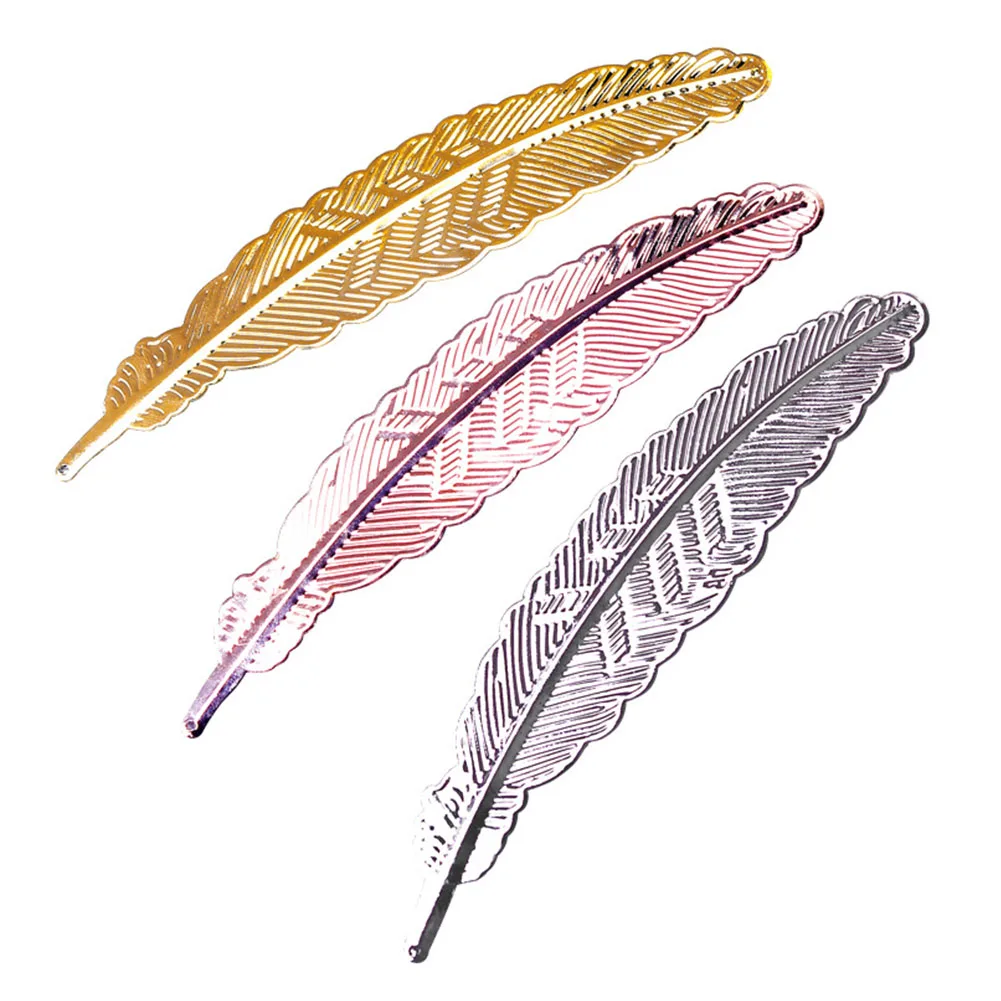 

Vintage Metal Leaf Feathers Shape Nail Art Photo Prop Fake Tip Display Stand Rack