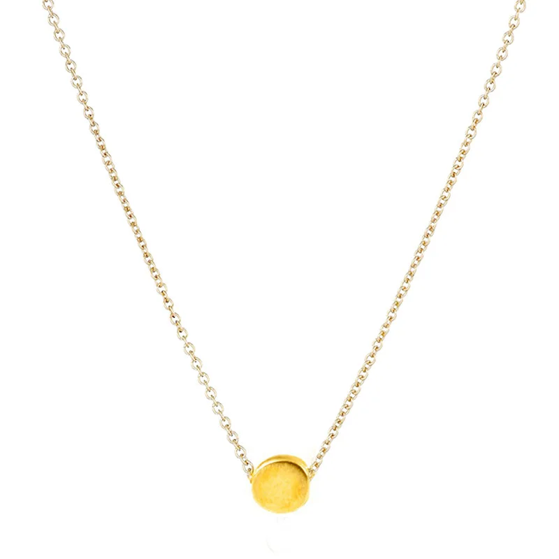 gold necklace