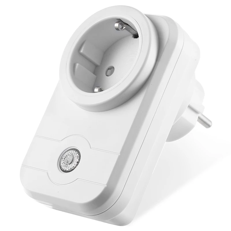 WiFi беспроводное умное штепсельное гнездо с переключателем таймера управления питания вкл/выкл домашней автоматизации для Alexa Google Home(ЕС вилка