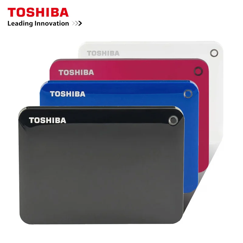 Toshiba 1TB External Mobile HDD 500GB 2.5" USB 3.0 5400RPM External Hard Drive 1TB Portable Hard Disk Drive for Laptop