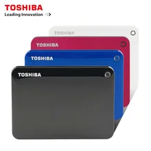 Toshiba Мобильный HDD внешний жесткий диск HD 2," USB 3,0 1 ТБ 5400 об/мин 6 ГБ/сек. жесткий диск для настольных ПК