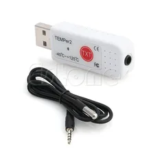USB font b Thermometer b font Hygrometer Temperature Sensor Data Logger Recorder For PC Laptop