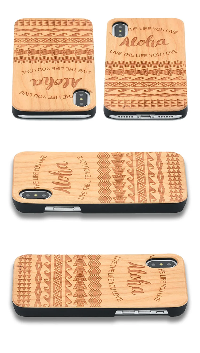 PEIPENG New Wood Phone Case For iPhone 6 6S 6 Plus 7 7Plus XS MAX XR Ultra-thin Cover Wooden High Quality Shockproof Protector thin phone case