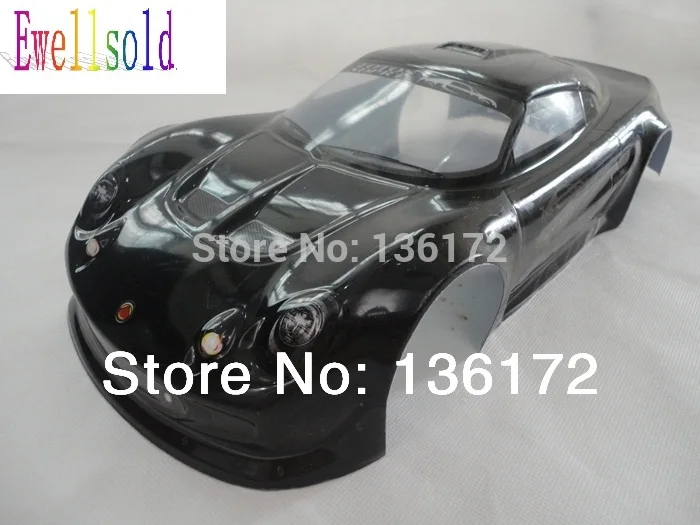 

Ewellsold 1:10 RC Car accessories 1/10 RC car Body Shell 200mm 033B black
