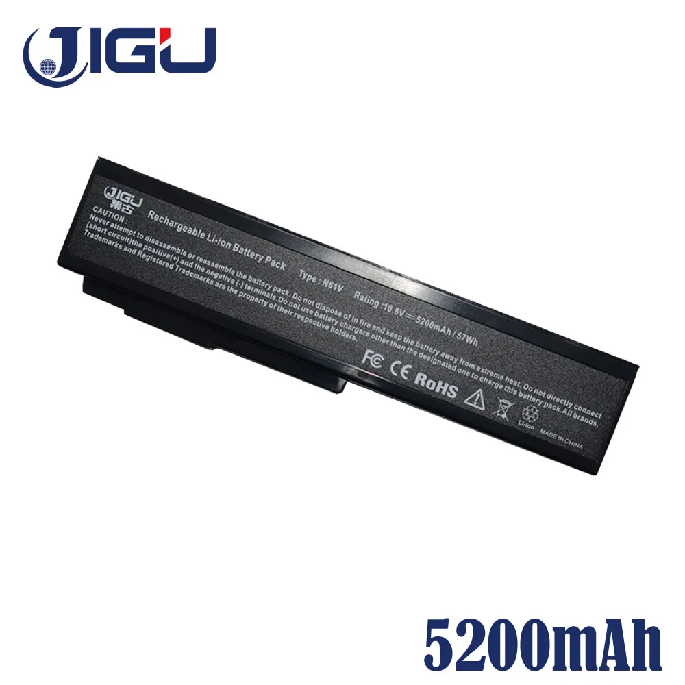 JIGU Аккумулятор для ноутбука Asus A32 N61 M50 A33 N61J N61Ja N61jq N61jv N61vg N61d M51 M60 M70 G51J G50v|laptop