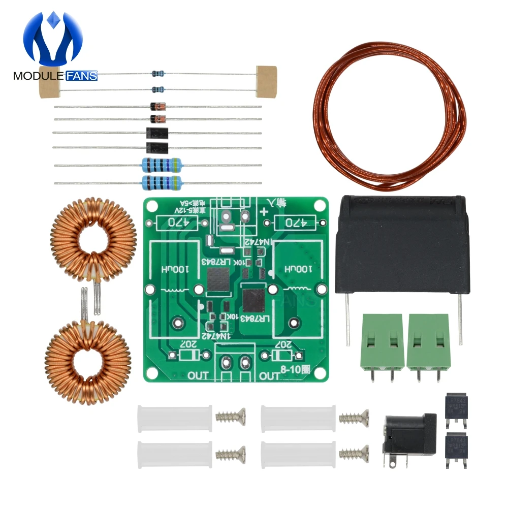 DIY наборы Mini ZVS Tesla Высоковольтная генераторная катушка высокочастотная