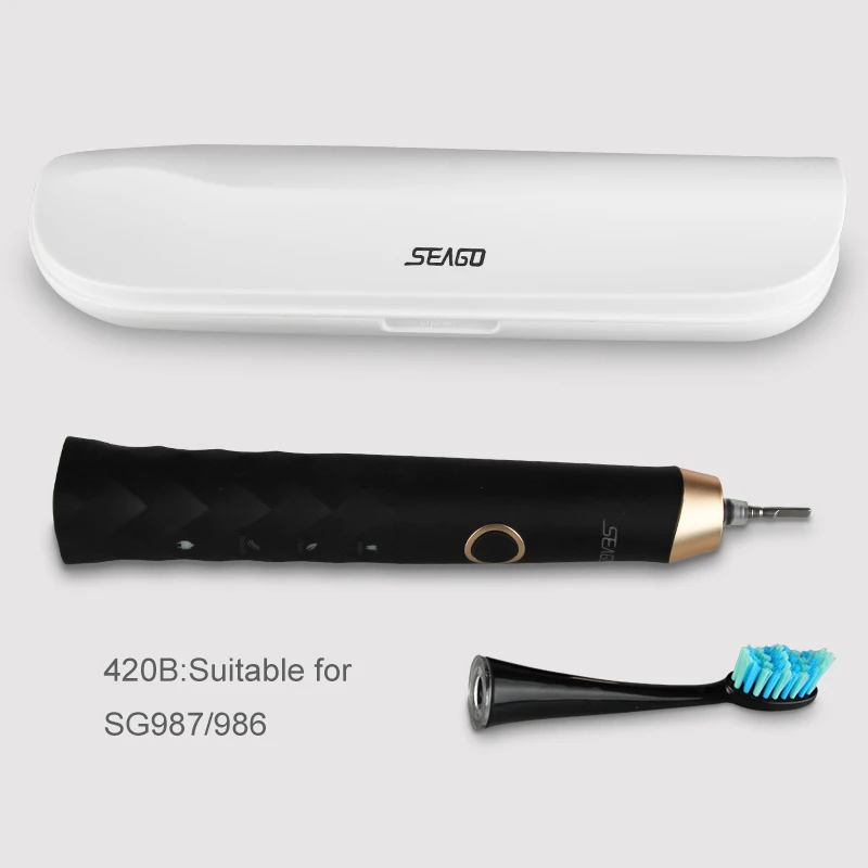 SEAGO портативная дорожная коробка для электрической зубной щетки, наружная электрическая зубная щетка, защитная крышка, коробка для хранения, чехол(только дорожная коробка - Цвет: 420B