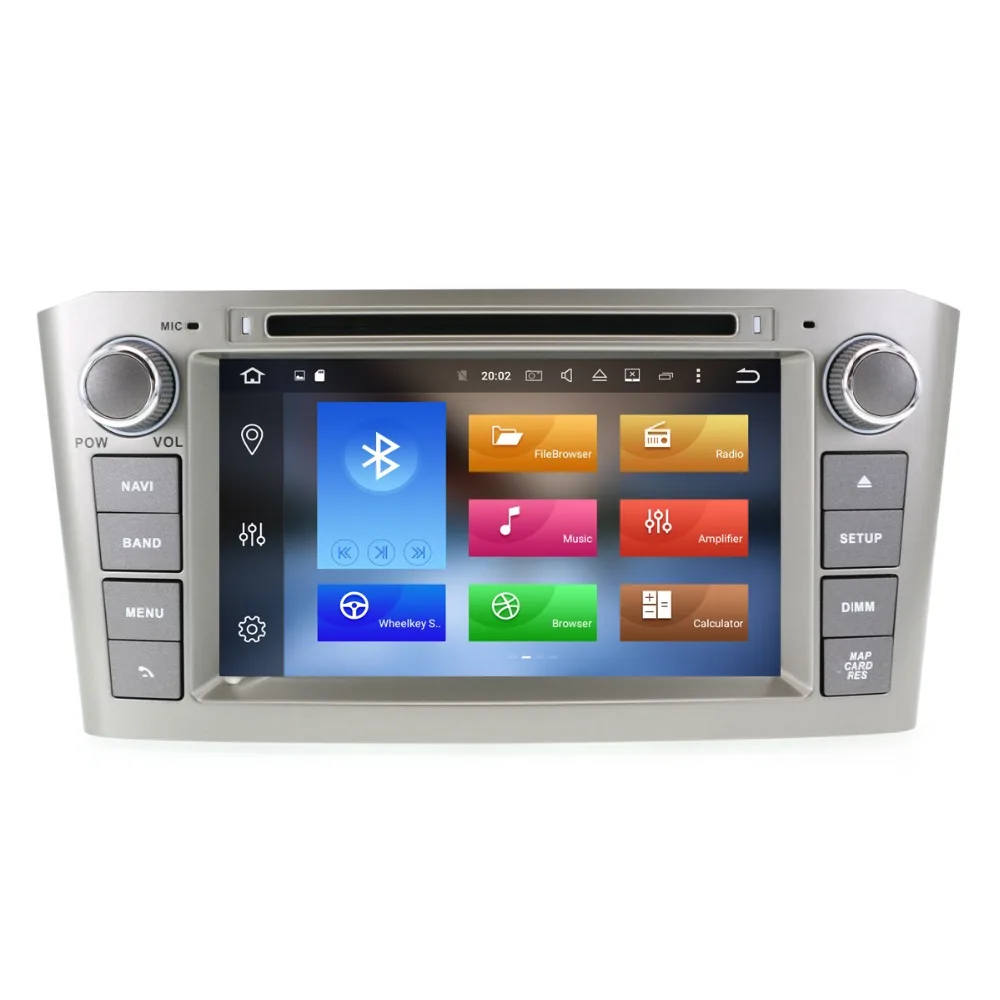 Aotsr Android 9 0 автомобильный DVD плеер GPS навигация для Toyota Avensis 2002 2008 радио мультимедиа