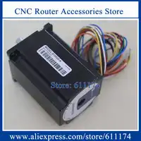 New Leadshine 57HS22-A Single shaft stepper motor 2.2N.m 4A 2-phase Stepping Motor with 8 lead wire 8mm shaft