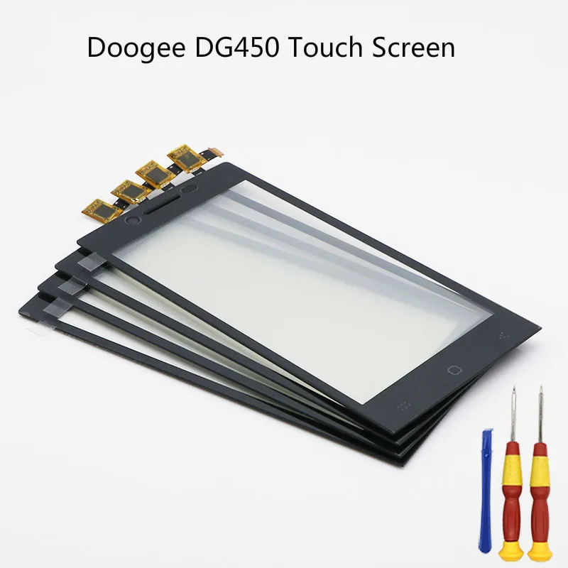 

Original Touch Screen Digitizer Glass Panel Lens Assembly Replacement For Doogee DG450.Code is LHJ0359-F45A1