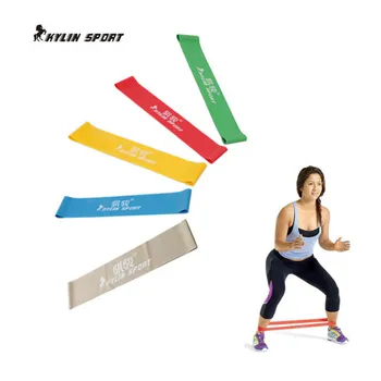 

new 5psc/lot 5 levels available pull up assist bands exercise body ankle fitness resistance loop band for wholesale