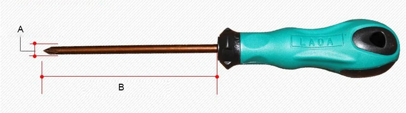 LAOA 6 шт. набор магнитных отверток ремонтные Инструменты Набор бит Phillips и шлицевые биты S2 легированная сталь Материал ручной инструмент