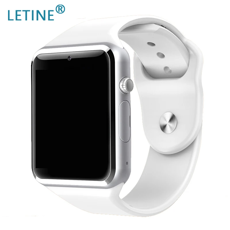 

Letine A1 Smart Watch Men Sport Bluetooth Wristwatch Pedometer with SIM Camera Fashion Smartwatch for Android IOS Smartphone