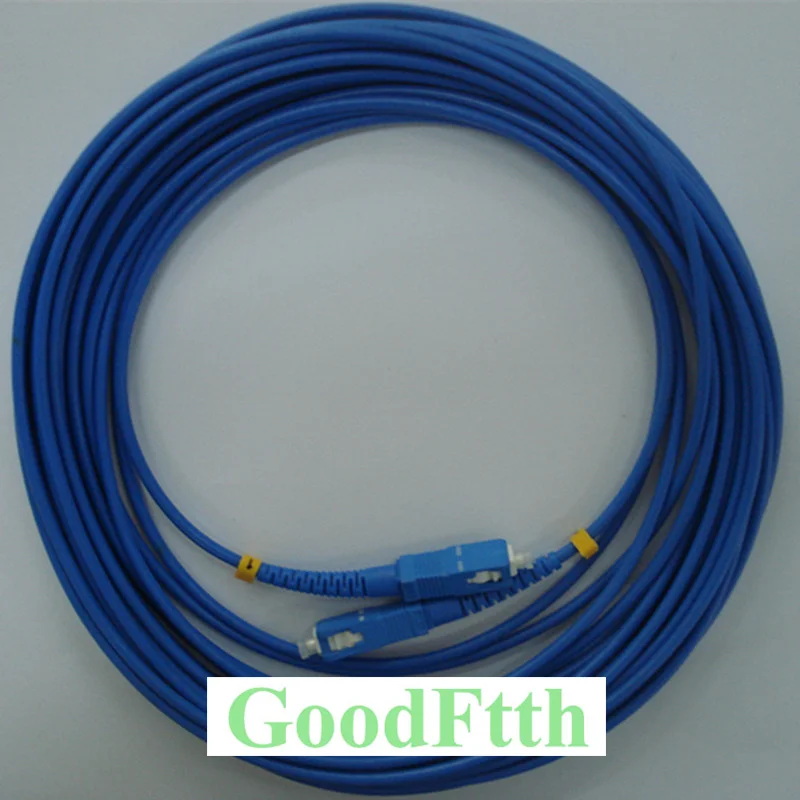

Armoured armored Patch Cord Jumper Cable SC-SC UPC SC/UPC-SC/UPC SM Simplex GoodFtth 20-50m