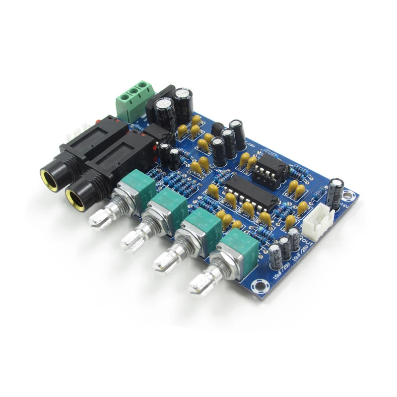 

PT2399 Two-way microphone Karaoke machine Preamplifier dual NE5532 echo KTV reverbration Karaoke Amplifier board