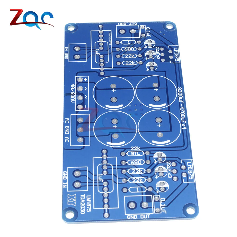 LM675 LM1875T TDA2030 TDA2030A аудио печатная плата усилителя мощности доска "сделай сам"