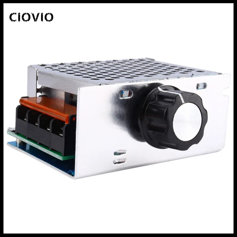 4000W 220V AC SCR Voltage Regulator Dimmer Electric Motor Speed Controller Module