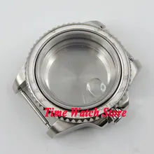 Парнис 40 мм, сапфировое стекло нержавеющей стальной корпус часов fit Miyota 8215 Mingzhu 2813 ETA 2836 Движение C100