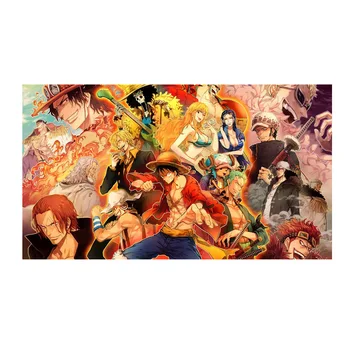 

dmc Cartoon Needlework,DIY ,set for embroidery kit, One Piece printed pattern cross stitch handwork painting Christmas
