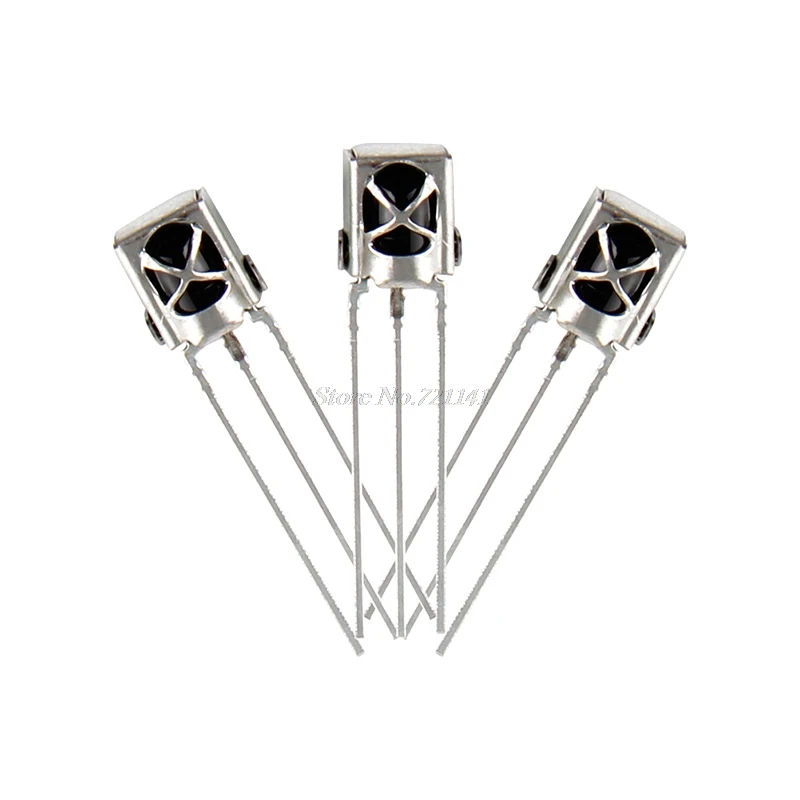 10 шт. TL1838 VS1838B 1838 38 кГц ИК инфракрасный приемник с ...