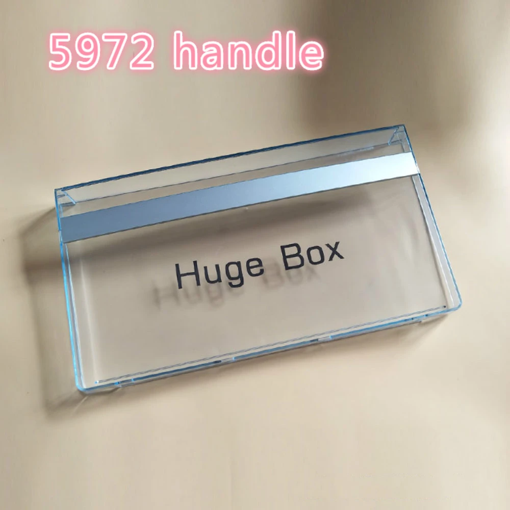 Haier Refrigerator Accessories Refrigerator Freezer Drawer Box Front Cover Front Handle 5972 Handle For Haier Bcd 290w Bcd 308w Refrigerator Parts Aliexpress