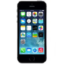 Разблокирована Apple IPhone 5S 16 ГБ 32 ГБ Встроенная память IOS отпечатков пальцев Touch ID 4.0 ”A7 IPS 4 г LTE Глубокий серый Восстановленное