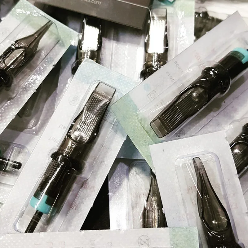 

FKS Revolution Tattoo Cartridge Needles High Quality RL/RS/RM/M1 Disposable Cartidge Tattoo Needle Revolution For Rotary Machine