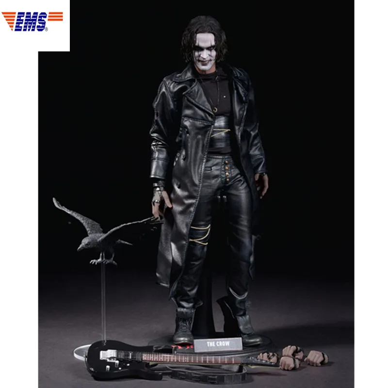 

30CM The Crow 1/6th Scale Eric Draven Brandon Lee Movable Joints PVC Action Figure Collection Model Decoration X98