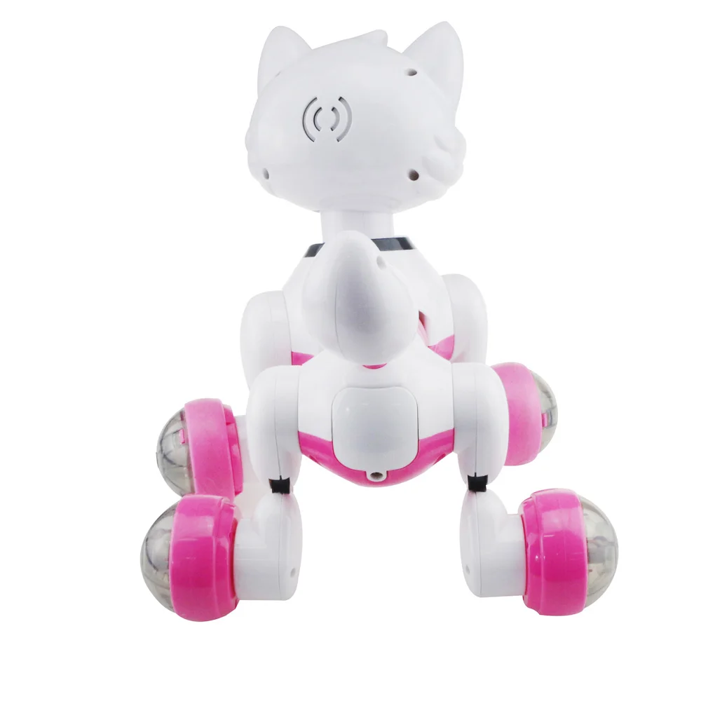 Smart Voice Control Cat Robot Dance Music Electronic Pets Toys Automatic Dormancy Function
