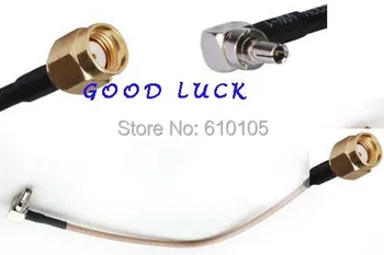 

20pcs/lot RG316 Coaxial cable TS-9 TS9 Male to RP-SMA male RG316 Adapter Connector 20cm