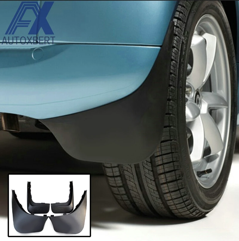 Комплект AX литые Брызговики для Benz Smart Fortwo 2013 2012 2011 A451 C451 2008 2014 брызговики