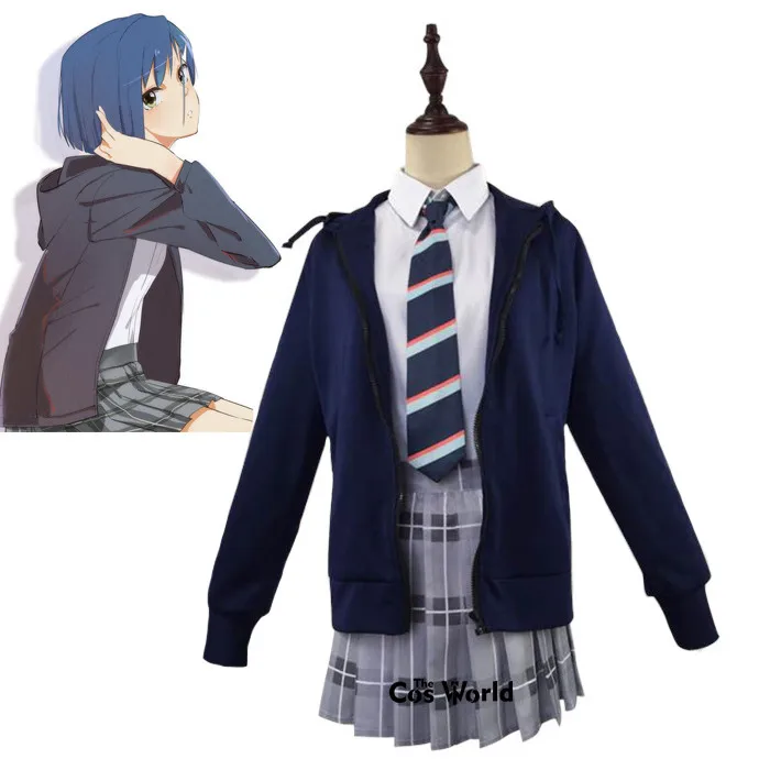 

DARLING in the FRANXX CODE:015 ICHIGO School Uniform Dress Outfit Anime Cosplay Costumes