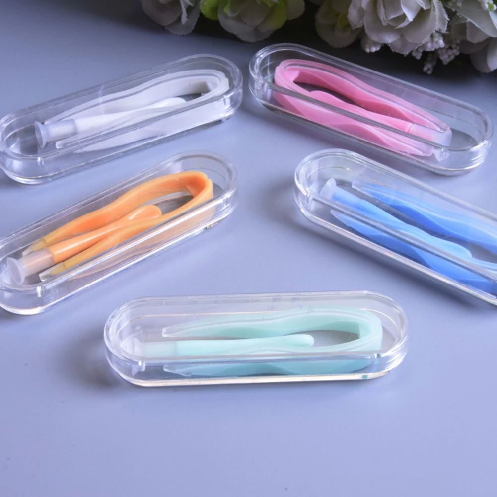 

Color Random Contact Lenses Inserter Tweezer Eye Lenses Holder Case Remover Applicator