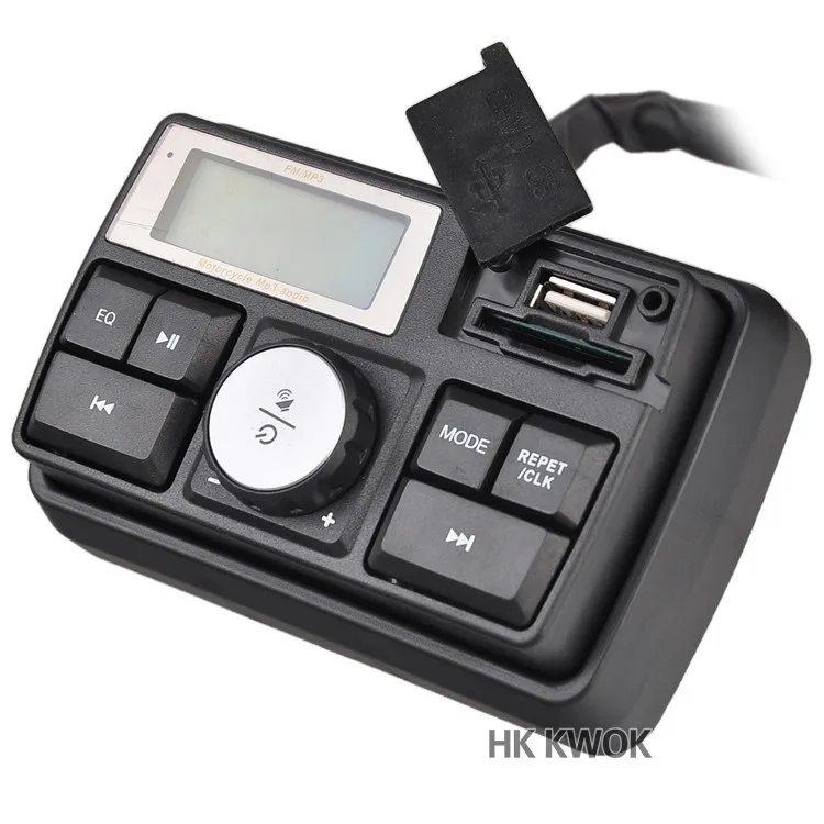 Sistema de Áudio Rádio da Motocicleta Acessórios do Sistema Motocicleta Alto Falantes Guiador Sistema Áudio fm Mp3 Alto-falante 2020 11 motorcycle audio radio