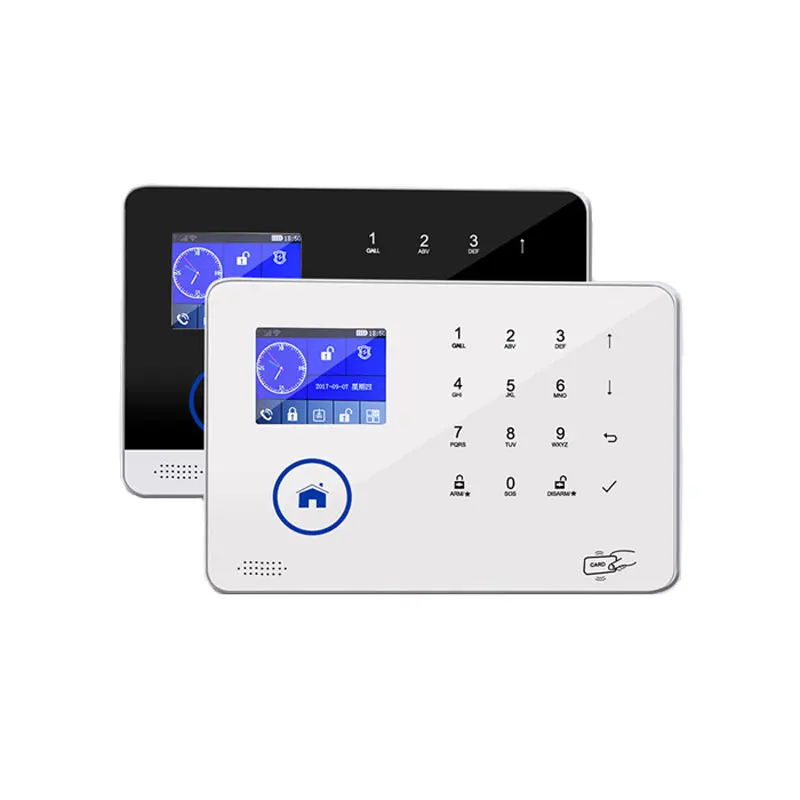 Smart Home Wireless 3G GSM Wifi Network Burglar Alarm Security System SMS Phone App Push Alert Anti Fire Wired Sensor Detector