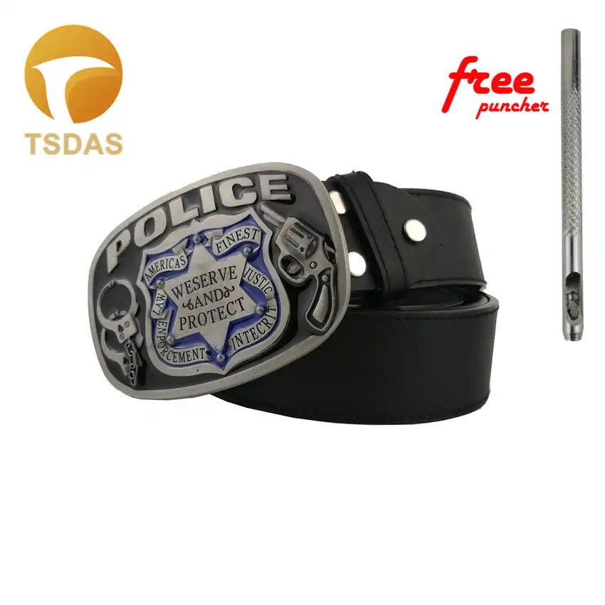 police belt buckle