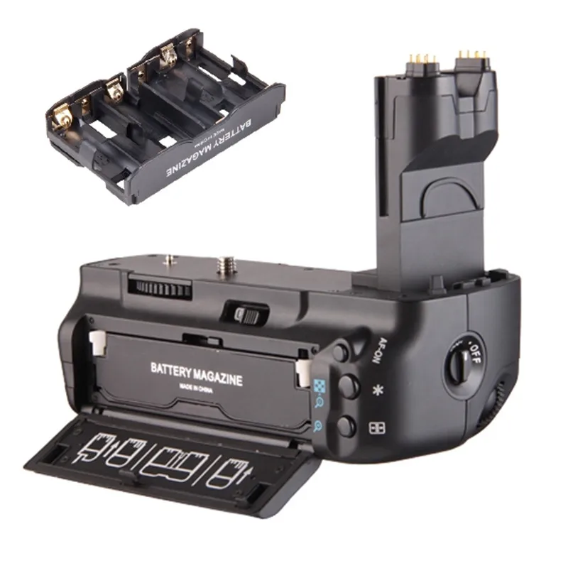 Professional Multi power Vertical Battery Grip Holder Pack for Canon EOS 5D Mark II 5DII 5D2
