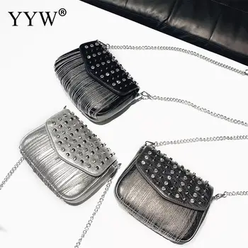 

Tassel 2018 Women Crossbags Bags Fashion Mini Bag With Chain Women Small Messenger Shoulder Bag Ladies Hasp Pu Leather Handbags