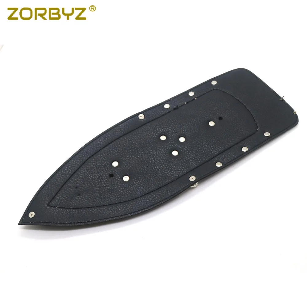 ZORBYZ Мотоцикл искусственная кожа простое заднее крыло для Harley Sportster XL Solo Seat на 2004- мотоцикл