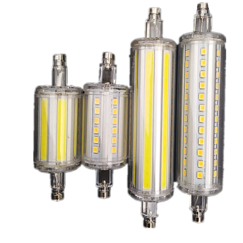 riem kijk in George Bernard R7s Cob Led R7s Abs Tube 50w 10000lm R7s Led Cob 118mm Ac 220v 360 Degree  Lampadas Bulb Replace Halogen Lamp 78mm Diameter - Led Bulbs & Tubes -  AliExpress