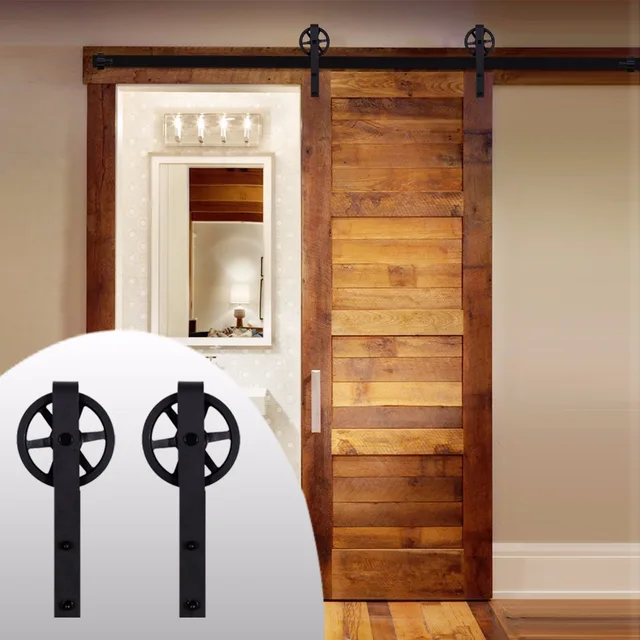 Lwzh 14ft 15ft Vintage Style J Shaped With Wheel Sliding Closet Lwzh 14ft 15ft Vintage Style J Shaped With Wheel Sliding Closet Door Track