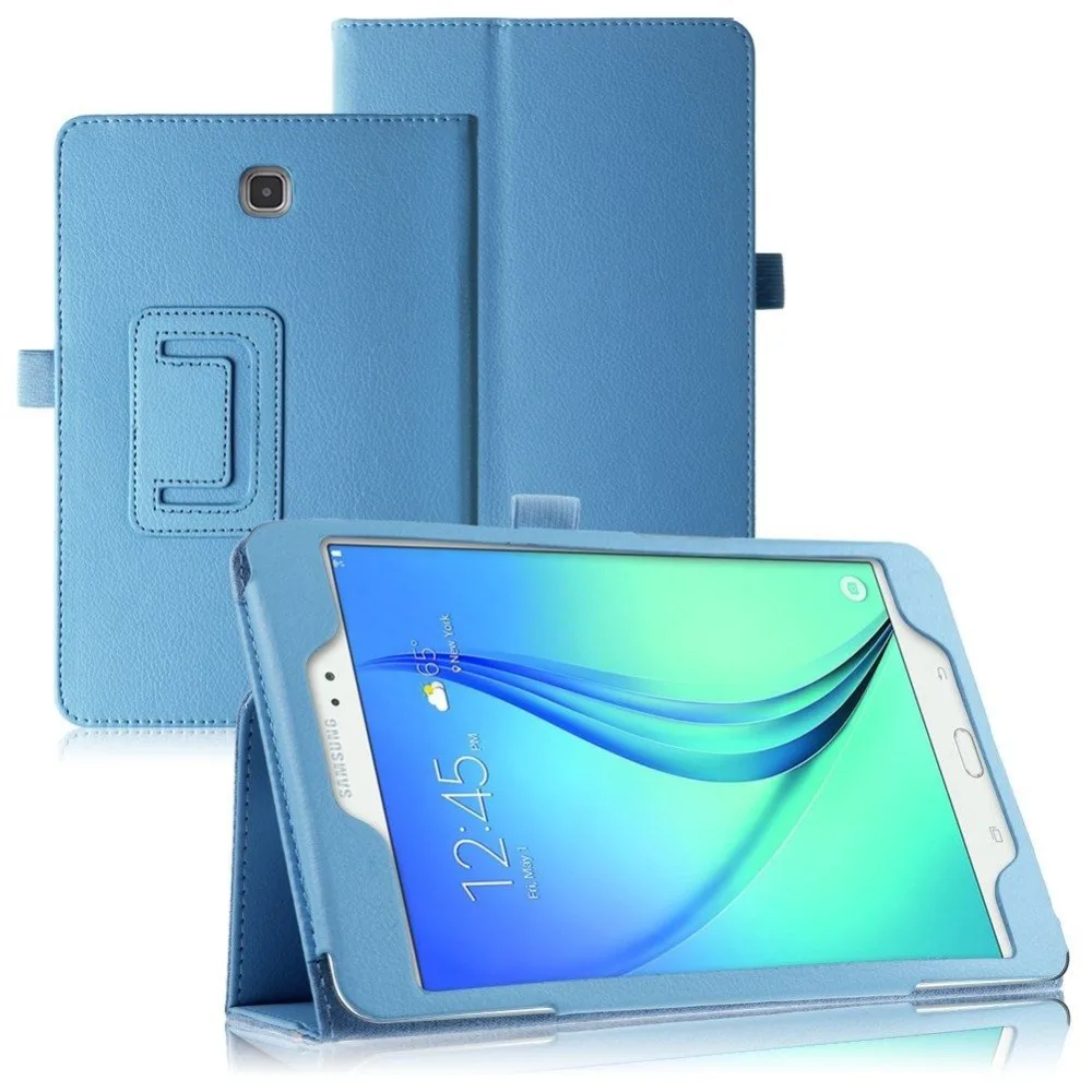 Флип-чехол из искусственной кожи для samsung Galaxy Tab A 8,0 T350 T355 P350 P355, чехол для планшета, складной чехол-книжка с подставкой, умный чехол