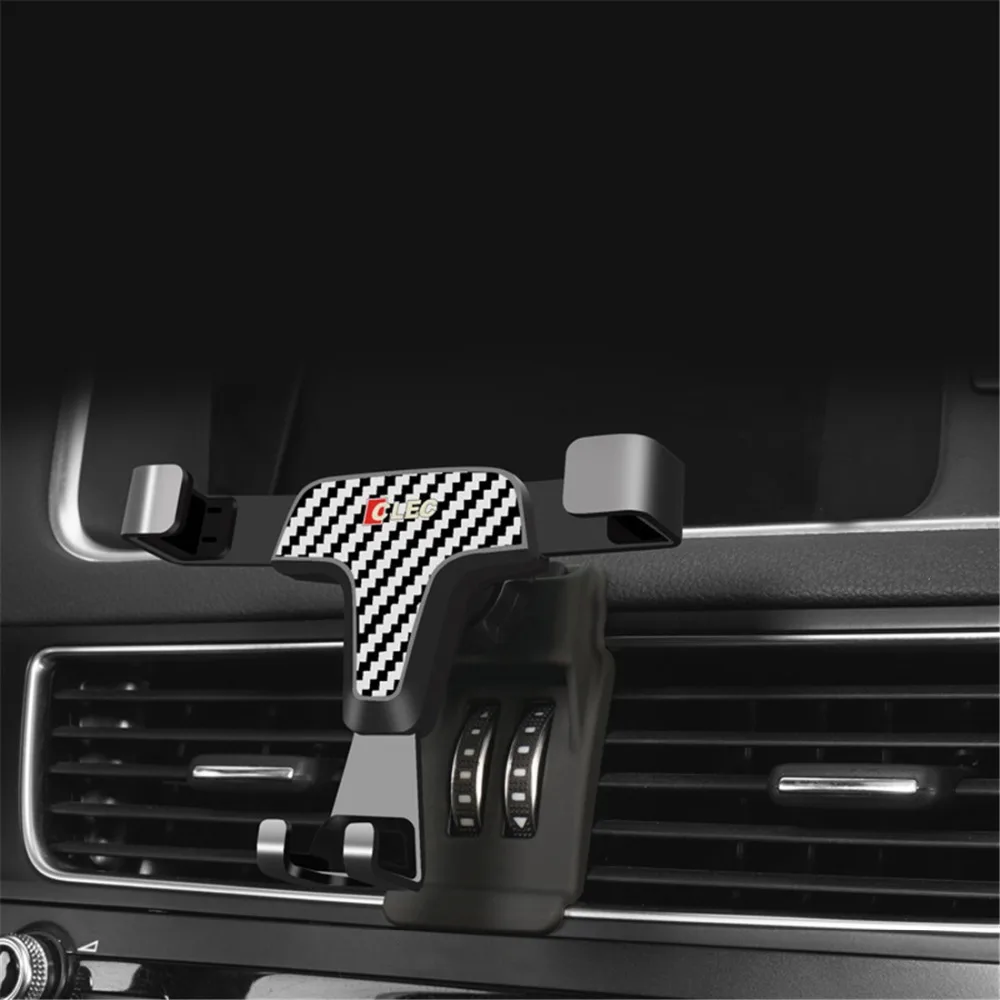 

Car Phone Holder For Audi Q5 2015 2016 For Samsung iPhone Air Vent Cellphone Holder Stand Clip Mount Cover For Audi Q5 2017 2018