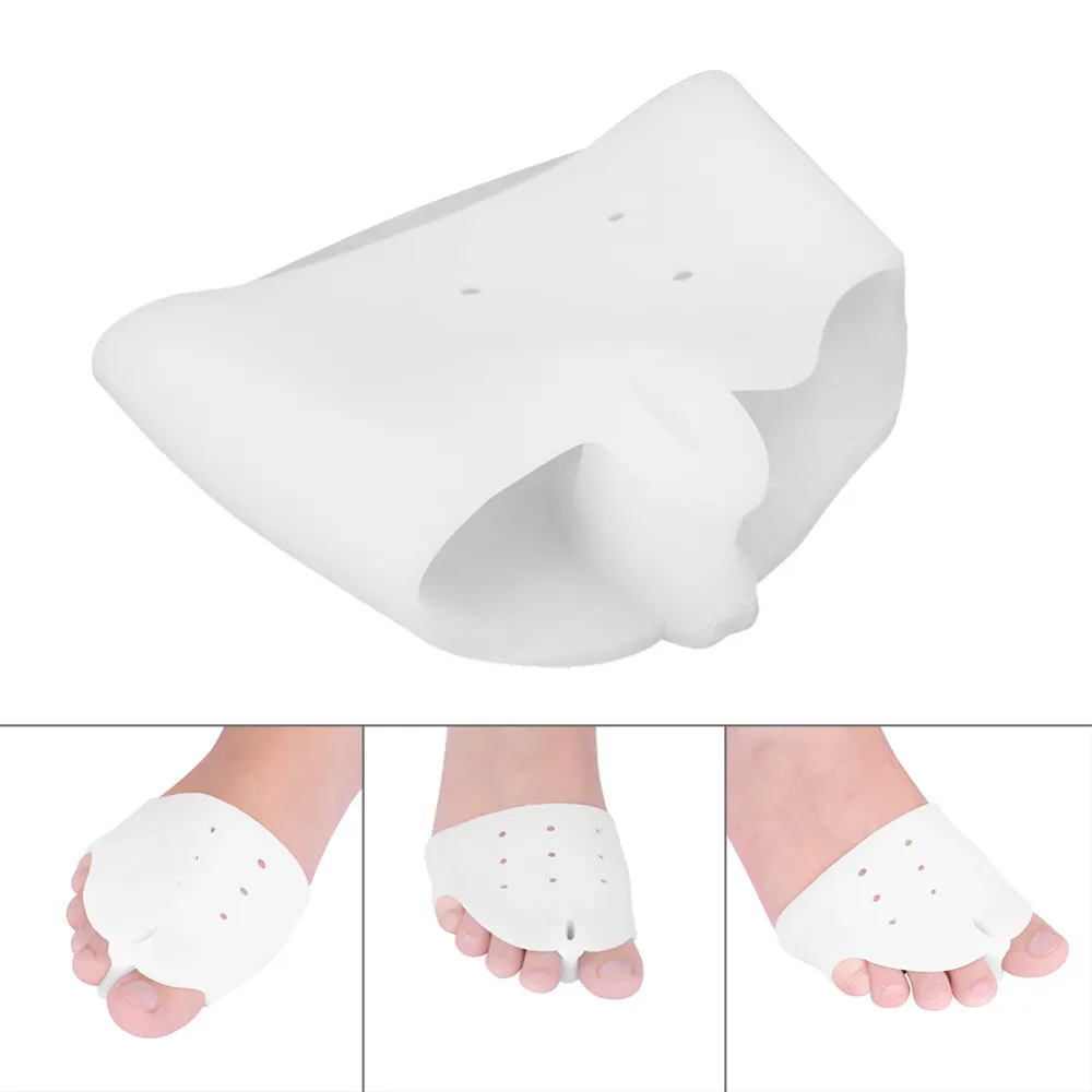 

Silicone Gel Foot Fingers Toe Separator Stretchers Straighteners Bunion Adjuster Guard Protector Feet Care Pedicure Accessories