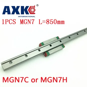 

7mm Linear Guide Mgn7 L= 850mm Linear Rail Way + Mgn7c Or Mgn7h Long Linear Carriage For Cnc X Y Z Axis