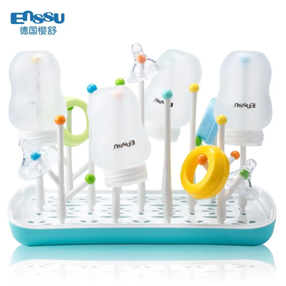 

Double-Layer Feeding Bottle Drain Water Drying Rack Dry Bottle Rack