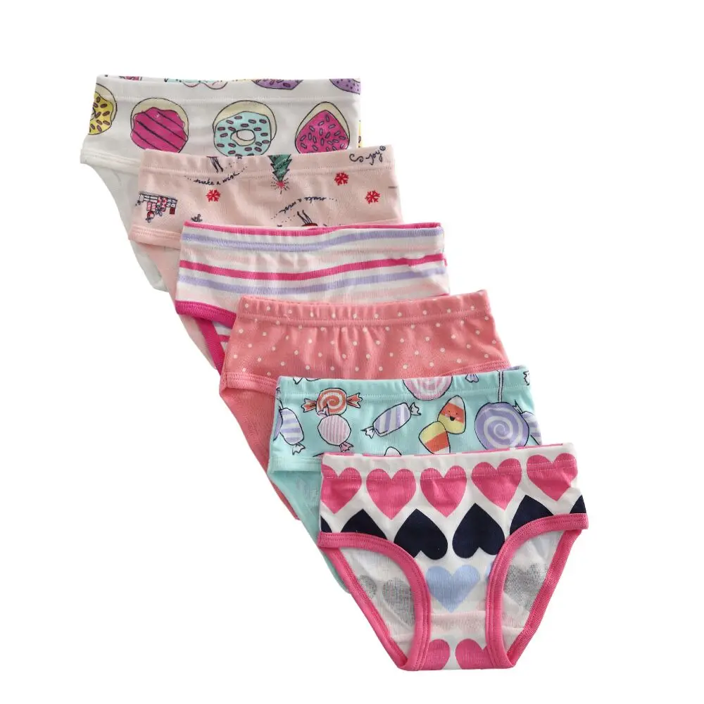 Toddler Girls Underwear Soft Cotton Baby Kids Panties Size 2t